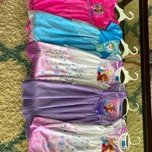 5 princess nightgowns
